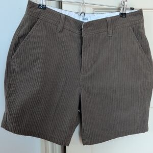 Katin Brown Corduroy Flat Front Men’s Shorts